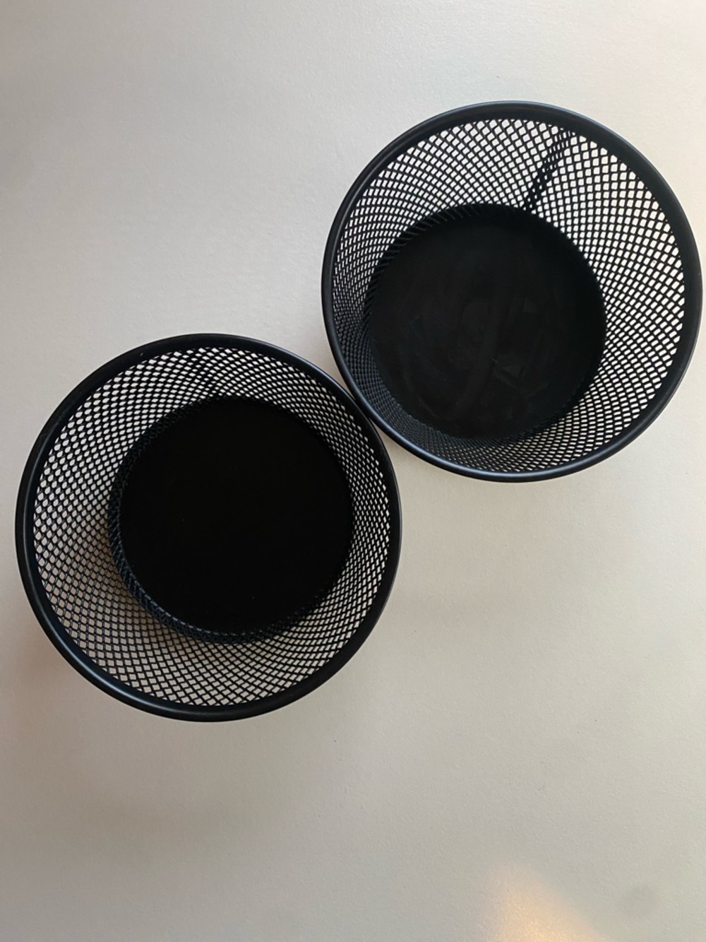 🌻Black Mesh Desk Organizers - Set of 2